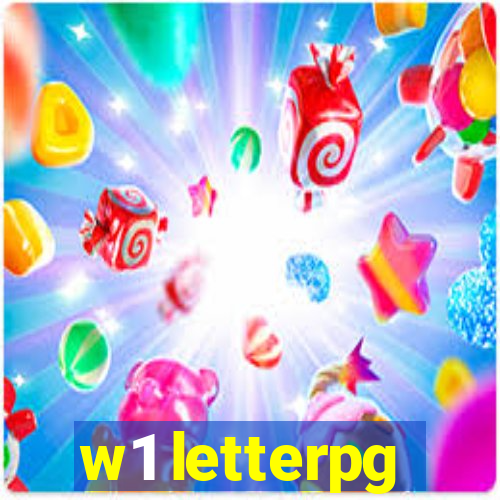 w1 letterpg